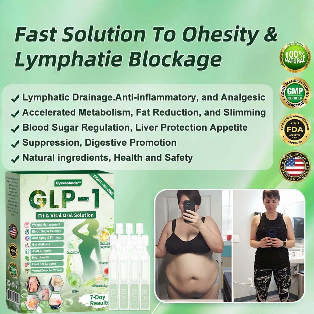 🔥𝐂𝐲𝐞𝐫𝐚𝐨𝐥𝐦𝐝𝐞™ GL𝐏-1 8-𝒊𝒏-1 𝙁𝙞𝙩 & 𝙑𝙞𝙩𝙖𝙡 𝖮𝗋𝖺𝗅 𝙎𝙤𝙡𝙪𝙩𝙞𝙤𝙣 (𝑱𝒖𝒔𝒕 𝒐𝒏𝒄𝒆 𝒂 𝒅𝒂𝒚, 𝒗𝒊𝒔𝒊𝒃𝒍𝒆 𝒄𝒉𝒂𝒏𝒈𝒆𝒔 𝒊𝒏 7 𝒅𝒂𝒚𝒔) ✅ 𝑭𝒐𝒓 𝒐𝒃𝒆𝒔𝒊𝒕𝒚, 𝒄𝒂𝒓𝒅𝒊𝒐𝒗𝒂𝒔𝒄𝒖𝒍𝒂𝒓 𝒉𝒆𝒂𝒍𝒕𝒉, 𝒅𝒊𝒂𝒃𝒆𝒕𝒆𝒔, 𝒔𝒍𝒆𝒆𝒑 𝒂𝒑𝒏𝒆𝒂, 𝒈𝒖𝒕 𝒉𝒆𝒂𝒍𝒕𝒉, 𝒋𝒐𝒊𝒏𝒕 𝒊𝒔𝒔𝒖𝒆𝒔, 𝒂𝒏𝒅 𝒎𝒐𝒓𝒆