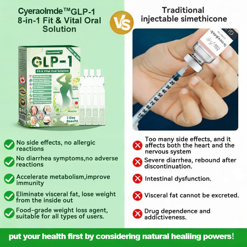 🔥𝐂𝐲𝐞𝐫𝐚𝐨𝐥𝐦𝐝𝐞™ GL𝐏-1 8-𝒊𝒏-1 𝙁𝙞𝙩 & 𝙑𝙞𝙩𝙖𝙡 𝖮𝗋𝖺𝗅 𝙎𝙤𝙡𝙪𝙩𝙞𝙤𝙣  (𝑱𝒖𝒔𝒕 𝒐𝒏𝒄𝒆 𝒂 𝒅𝒂𝒚, 𝒗𝒊𝒔𝒊𝒃𝒍𝒆 𝒄𝒉𝒂𝒏𝒈𝒆𝒔 𝒊𝒏 7 𝒅𝒂𝒚𝒔) ✅ 𝑭𝒐𝒓 𝒐𝒃𝒆𝒔𝒊𝒕𝒚, 𝒄𝒂𝒓𝒅𝒊𝒐𝒗𝒂𝒔𝒄𝒖𝒍𝒂𝒓 𝒉𝒆𝒂𝒍𝒕𝒉, 𝒅𝒊𝒂𝒃𝒆𝒕𝒆𝒔, 𝒔𝒍𝒆𝒆𝒑 𝒂𝒑𝒏𝒆𝒂, 𝒈𝒖𝒕 𝒉𝒆𝒂𝒍𝒕𝒉, 𝒋𝒐𝒊𝒏𝒕 𝒊𝒔𝒔𝒖𝒆𝒔, 𝒂𝒏𝒅 𝒎𝒐𝒓𝒆🍀
