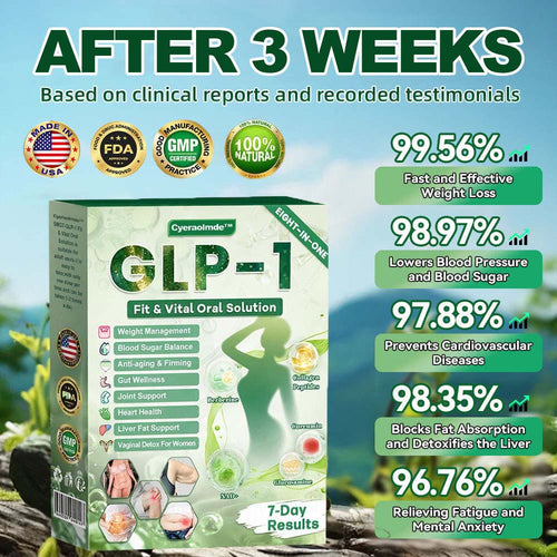 🔥𝐂𝐲𝐞𝐫𝐚𝐨𝐥𝐦𝐝𝐞™ GL𝐏-1 8-𝒊𝒏-1 𝙁𝙞𝙩 & 𝙑𝙞𝙩𝙖𝙡 𝖮𝗋𝖺𝗅 𝙎𝙤𝙡𝙪𝙩𝙞𝙤𝙣  (𝑱𝒖𝒔𝒕 𝒐𝒏𝒄𝒆 𝒂 𝒅𝒂𝒚, 𝒗𝒊𝒔𝒊𝒃𝒍𝒆 𝒄𝒉𝒂𝒏𝒈𝒆𝒔 𝒊𝒏 7 𝒅𝒂𝒚𝒔) ✅ 𝑭𝒐𝒓 𝒐𝒃𝒆𝒔𝒊𝒕𝒚, 𝒄𝒂𝒓𝒅𝒊𝒐𝒗𝒂𝒔𝒄𝒖𝒍𝒂𝒓 𝒉𝒆𝒂𝒍𝒕𝒉, 𝒅𝒊𝒂𝒃𝒆𝒕𝒆𝒔, 𝒔𝒍𝒆𝒆𝒑 𝒂𝒑𝒏𝒆𝒂, 𝒈𝒖𝒕 𝒉𝒆𝒂𝒍𝒕𝒉, 𝒋𝒐𝒊𝒏𝒕 𝒊𝒔𝒔𝒖𝒆𝒔, 𝒂𝒏𝒅 𝒎𝒐𝒓𝒆