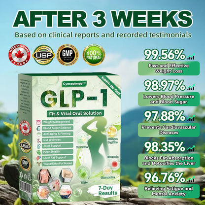 🔥𝐂𝐲𝐞𝐫𝐚𝐨𝐥𝐦𝐝𝐞™ GL𝐏-1 8-𝒊𝒏-1 𝙁𝙞𝙩 & 𝙑𝙞𝙩𝙖𝙡 𝖮𝗋𝖺𝗅 𝙎𝙤𝙡𝙪𝙩𝙞𝙤𝙣  (𝑱𝒖𝒔𝒕 𝒐𝒏𝒄𝒆 𝒂 𝒅𝒂𝒚, 𝒗𝒊𝒔𝒊𝒃𝒍𝒆 𝒄𝒉𝒂𝒏𝒈𝒆𝒔 𝒊𝒏 7 𝒅𝒂𝒚𝒔) ✅ 𝑭𝒐𝒓 𝒐𝒃𝒆𝒔𝒊𝒕𝒚, 𝒄𝒂𝒓𝒅𝒊𝒐𝒗𝒂𝒔𝒄𝒖𝒍𝒂𝒓 𝒉𝒆𝒂𝒍𝒕𝒉, 𝒅𝒊𝒂𝒃𝒆𝒕𝒆𝒔, 𝒔𝒍𝒆𝒆𝒑 𝒂𝒑𝒏𝒆𝒂, 𝒈𝒖𝒕 𝒉𝒆𝒂𝒍𝒕𝒉, 𝒋𝒐𝒊𝒏𝒕 𝒊𝒔𝒔𝒖𝒆𝒔, 𝒂𝒏𝒅 𝒎𝒐𝒓𝒆🍀
