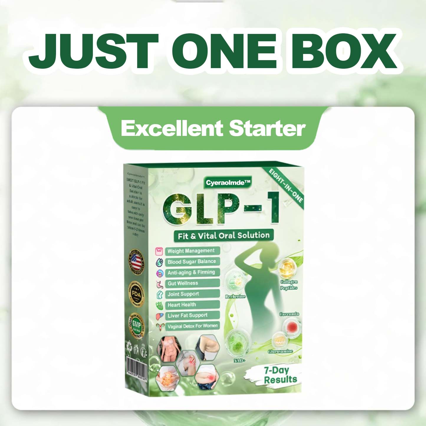 🔥𝐂𝐲𝐞𝐫𝐚𝐨𝐥𝐦𝐝𝐞™ GL𝐏-1 8-𝒊𝒏-1 𝙁𝙞𝙩 & 𝙑𝙞𝙩𝙖𝙡 𝖮𝗋𝖺𝗅 𝙎𝙤𝙡𝙪𝙩𝙞𝙤𝙣  (𝑱𝒖𝒔𝒕 𝒐𝒏𝒄𝒆 𝒂 𝒅𝒂𝒚, 𝒗𝒊𝒔𝒊𝒃𝒍𝒆 𝒄𝒉𝒂𝒏𝒈𝒆𝒔 𝒊𝒏 7 𝒅𝒂𝒚𝒔) ✅ 𝑭𝒐𝒓 𝒐𝒃𝒆𝒔𝒊𝒕𝒚, 𝒄𝒂𝒓𝒅𝒊𝒐𝒗𝒂𝒔𝒄𝒖𝒍𝒂𝒓 𝒉𝒆𝒂𝒍𝒕𝒉, 𝒅𝒊𝒂𝒃𝒆𝒕𝒆𝒔, 𝒔𝒍𝒆𝒆𝒑 𝒂𝒑𝒏𝒆𝒂, 𝒈𝒖𝒕 𝒉𝒆𝒂𝒍𝒕𝒉, 𝒋𝒐𝒊𝒏𝒕 𝒊𝒔𝒔𝒖𝒆𝒔, 𝒂𝒏𝒅 𝒎𝒐𝒓𝒆