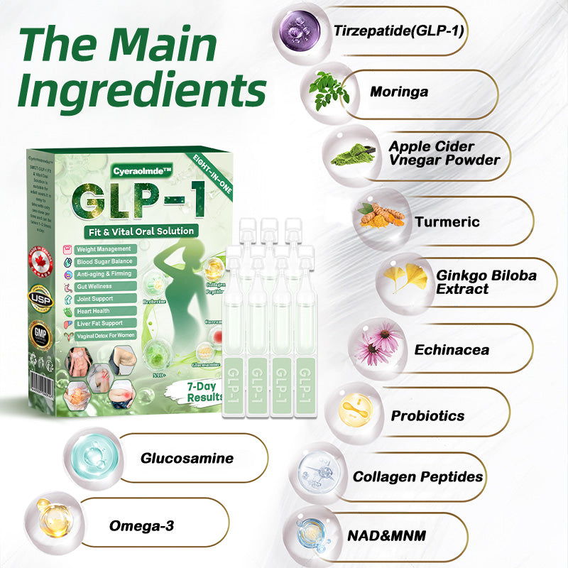🔥𝐂𝐲𝐞𝐫𝐚𝐨𝐥𝐦𝐝𝐞™ GL𝐏-1 8-𝒊𝒏-1 𝙁𝙞𝙩 & 𝙑𝙞𝙩𝙖𝙡 𝖮𝗋𝖺𝗅 𝙎𝙤𝙡𝙪𝙩𝙞𝙤𝙣  (𝑱𝒖𝒔𝒕 𝒐𝒏𝒄𝒆 𝒂 𝒅𝒂𝒚, 𝒗𝒊𝒔𝒊𝒃𝒍𝒆 𝒄𝒉𝒂𝒏𝒈𝒆𝒔 𝒊𝒏 7 𝒅𝒂𝒚𝒔) ✅ 𝑭𝒐𝒓 𝒐𝒃𝒆𝒔𝒊𝒕𝒚, 𝒄𝒂𝒓𝒅𝒊𝒐𝒗𝒂𝒔𝒄𝒖𝒍𝒂𝒓 𝒉𝒆𝒂𝒍𝒕𝒉, 𝒅𝒊𝒂𝒃𝒆𝒕𝒆𝒔, 𝒔𝒍𝒆𝒆𝒑 𝒂𝒑𝒏𝒆𝒂, 𝒈𝒖𝒕 𝒉𝒆𝒂𝒍𝒕𝒉, 𝒋𝒐𝒊𝒏𝒕 𝒊𝒔𝒔𝒖𝒆𝒔, 𝒂𝒏𝒅 𝒎𝒐𝒓𝒆🍀