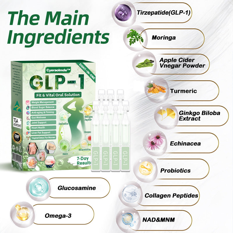 🔥𝐂𝐲𝐞𝐫𝐚𝐨𝐥𝐦𝐝𝐞™ GL𝐏-1 8-𝒊𝒏-1 𝙁𝙞𝙩 & 𝙑𝙞𝙩𝙖𝙡 𝖮𝗋𝖺𝗅 𝙎𝙤𝙡𝙪𝙩𝙞𝙤𝙣  (𝑱𝒖𝒔𝒕 𝒐𝒏𝒄𝒆 𝒂 𝒅𝒂𝒚, 𝒗𝒊𝒔𝒊𝒃𝒍𝒆 𝒄𝒉𝒂𝒏𝒈𝒆𝒔 𝒊𝒏 7 𝒅𝒂𝒚𝒔) ✅ 𝑭𝒐𝒓 𝒐𝒃𝒆𝒔𝒊𝒕𝒚, 𝒄𝒂𝒓𝒅𝒊𝒐𝒗𝒂𝒔𝒄𝒖𝒍𝒂𝒓 𝒉𝒆𝒂𝒍𝒕𝒉, 𝒅𝒊𝒂𝒃𝒆𝒕𝒆𝒔, 𝒔𝒍𝒆𝒆𝒑 𝒂𝒑𝒏𝒆𝒂, 𝒈𝒖𝒕 𝒉𝒆𝒂𝒍𝒕𝒉, 𝒋𝒐𝒊𝒏𝒕 𝒊𝒔𝒔𝒖𝒆𝒔, 𝒂𝒏𝒅 𝒎𝒐𝒓𝒆💖
