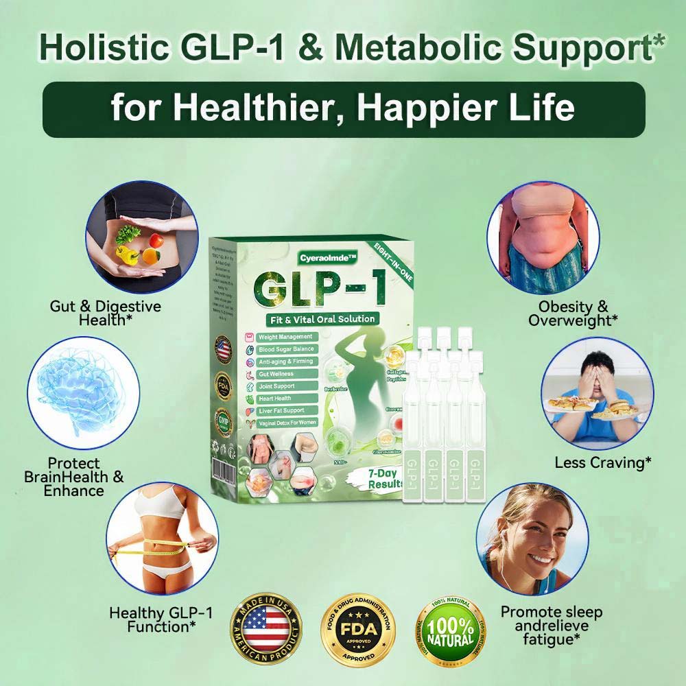🔥𝐂𝐲𝐞𝐫𝐚𝐨𝐥𝐦𝐝𝐞™ GL𝐏-1 8-𝒊𝒏-1 𝙁𝙞𝙩 & 𝙑𝙞𝙩𝙖𝙡 𝖮𝗋𝖺𝗅 𝙎𝙤𝙡𝙪𝙩𝙞𝙤𝙣  (𝑱𝒖𝒔𝒕 𝒐𝒏𝒄𝒆 𝒂 𝒅𝒂𝒚, 𝒗𝒊𝒔𝒊𝒃𝒍𝒆 𝒄𝒉𝒂𝒏𝒈𝒆𝒔 𝒊𝒏 7 𝒅𝒂𝒚𝒔) ✅ 𝑭𝒐𝒓 𝒐𝒃𝒆𝒔𝒊𝒕𝒚, 𝒄𝒂𝒓𝒅𝒊𝒐𝒗𝒂𝒔𝒄𝒖𝒍𝒂𝒓 𝒉𝒆𝒂𝒍𝒕𝒉, 𝒅𝒊𝒂𝒃𝒆𝒕𝒆𝒔, 𝒔𝒍𝒆𝒆𝒑 𝒂𝒑𝒏𝒆𝒂, 𝒈𝒖𝒕 𝒉𝒆𝒂𝒍𝒕𝒉, 𝒋𝒐𝒊𝒏𝒕 𝒊𝒔𝒔𝒖𝒆𝒔, 𝒂𝒏𝒅 𝒎𝒐𝒓𝒆