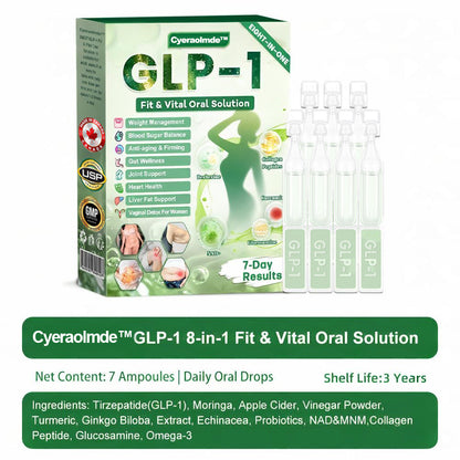 🔥𝐂𝐲𝐞𝐫𝐚𝐨𝐥𝐦𝐝𝐞™ GL𝐏-1 8-𝒊𝒏-1 𝙁𝙞𝙩 & 𝙑𝙞𝙩𝙖𝙡 𝖮𝗋𝖺𝗅 𝙎𝙤𝙡𝙪𝙩𝙞𝙤𝙣  (𝑱𝒖𝒔𝒕 𝒐𝒏𝒄𝒆 𝒂 𝒅𝒂𝒚, 𝒗𝒊𝒔𝒊𝒃𝒍𝒆 𝒄𝒉𝒂𝒏𝒈𝒆𝒔 𝒊𝒏 7 𝒅𝒂𝒚𝒔) ✅ 𝑭𝒐𝒓 𝒐𝒃𝒆𝒔𝒊𝒕𝒚, 𝒄𝒂𝒓𝒅𝒊𝒐𝒗𝒂𝒔𝒄𝒖𝒍𝒂𝒓 𝒉𝒆𝒂𝒍𝒕𝒉, 𝒅𝒊𝒂𝒃𝒆𝒕𝒆𝒔, 𝒔𝒍𝒆𝒆𝒑 𝒂𝒑𝒏𝒆𝒂, 𝒈𝒖𝒕 𝒉𝒆𝒂𝒍𝒕𝒉, 𝒋𝒐𝒊𝒏𝒕 𝒊𝒔𝒔𝒖𝒆𝒔, 𝒂𝒏𝒅 𝒎𝒐𝒓𝒆🍀